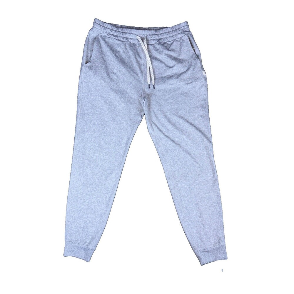 Vuori Performance Jogger Women's Sz Medium Gray Drawstring Pants EUC